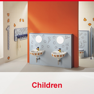 Solutions for the children’s bathroom Solutions for the children’s bathroom