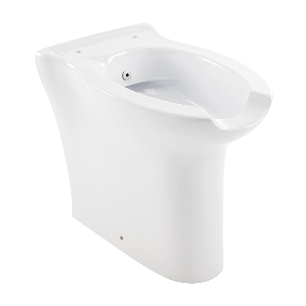 Vaso-bidet, con apertura frontale, munito di ugello erogatore per funzione bidet
