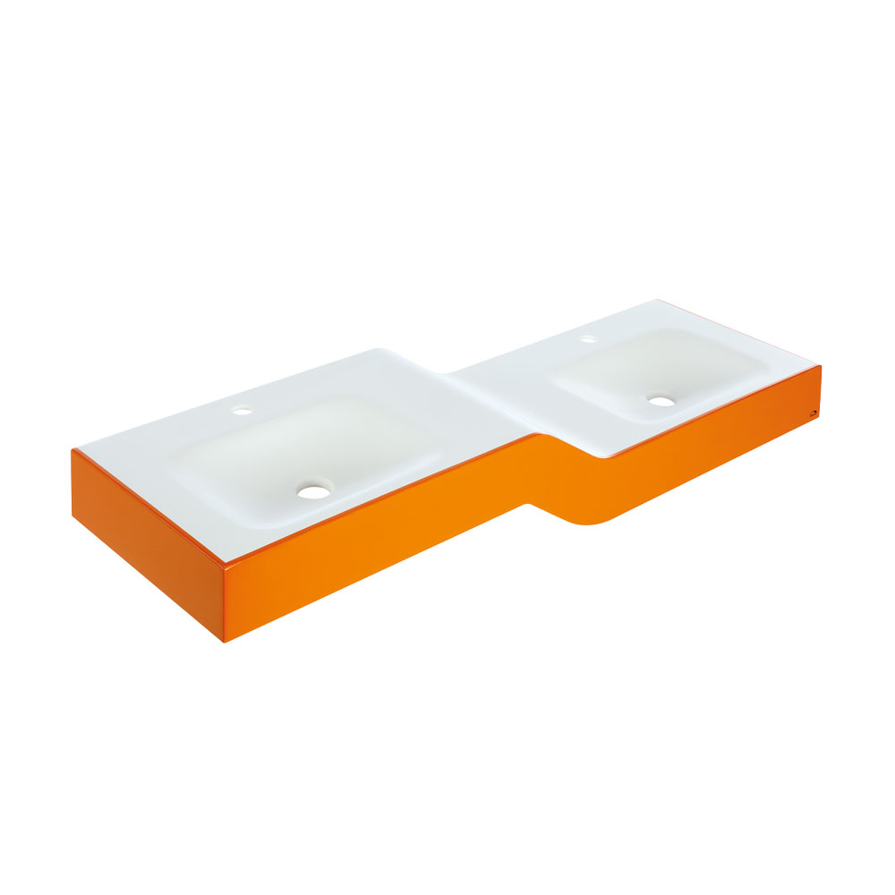 Lavabo consola de doble altura