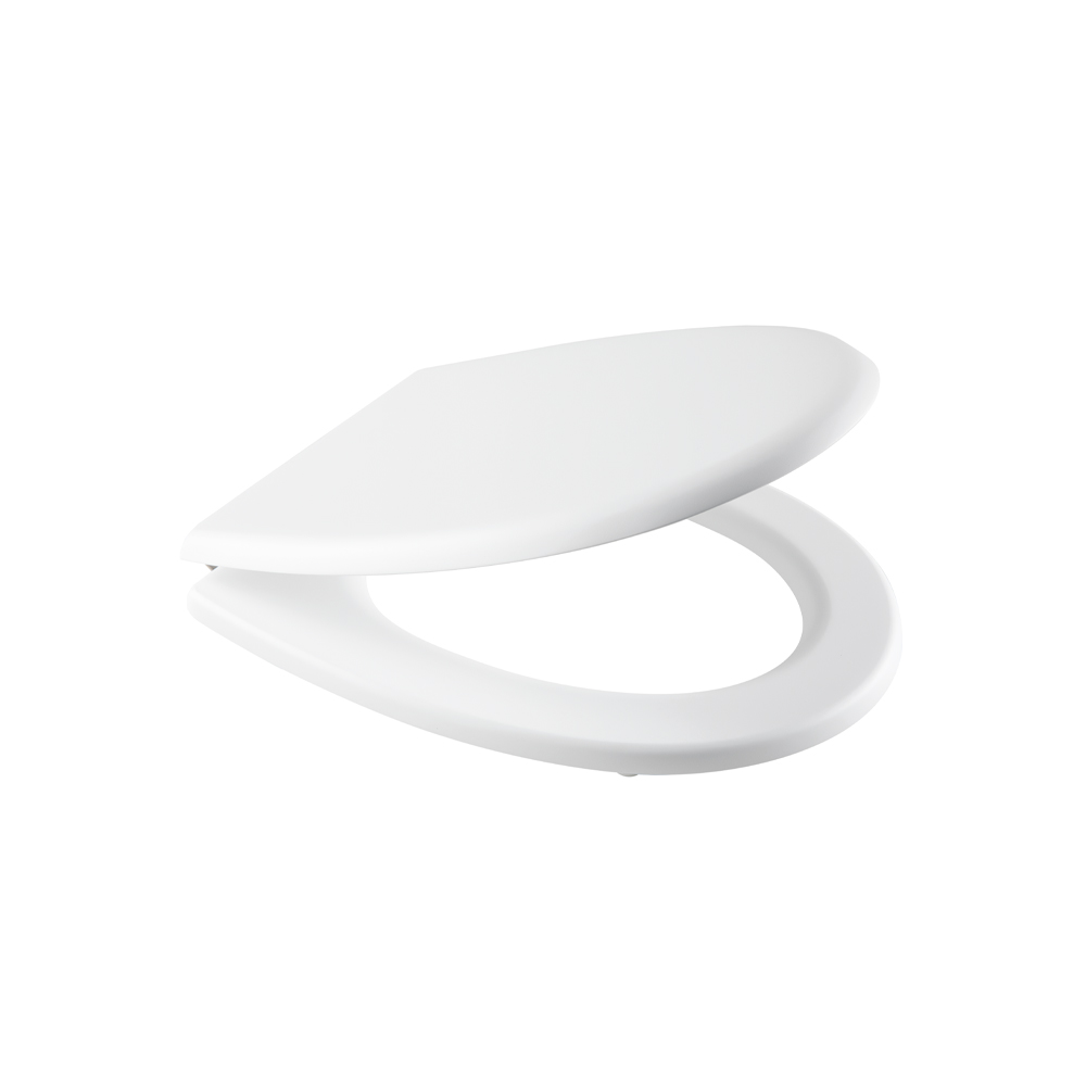 Sedile con copri sedile, soft-close, in legno