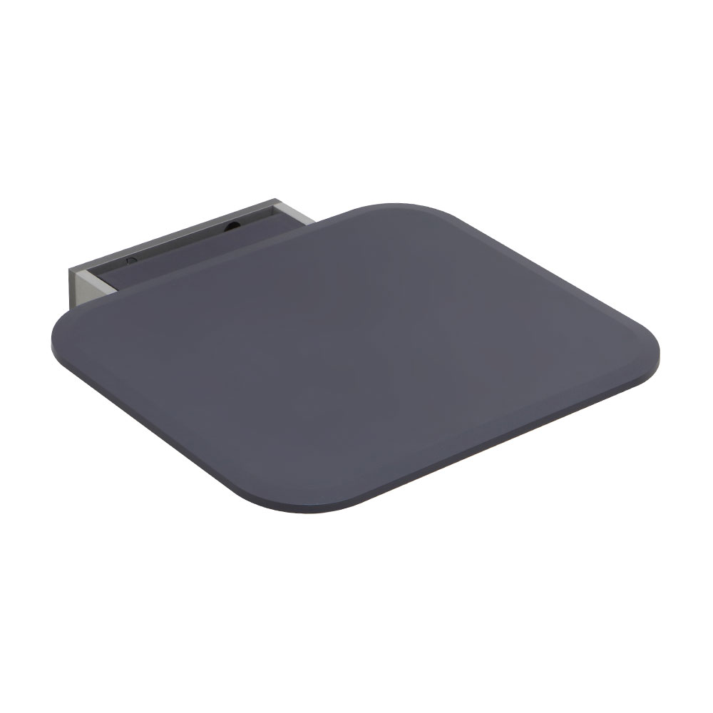 Folding and removable shower seat