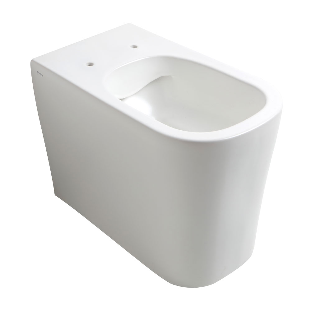Rimless floor-standing  toilet