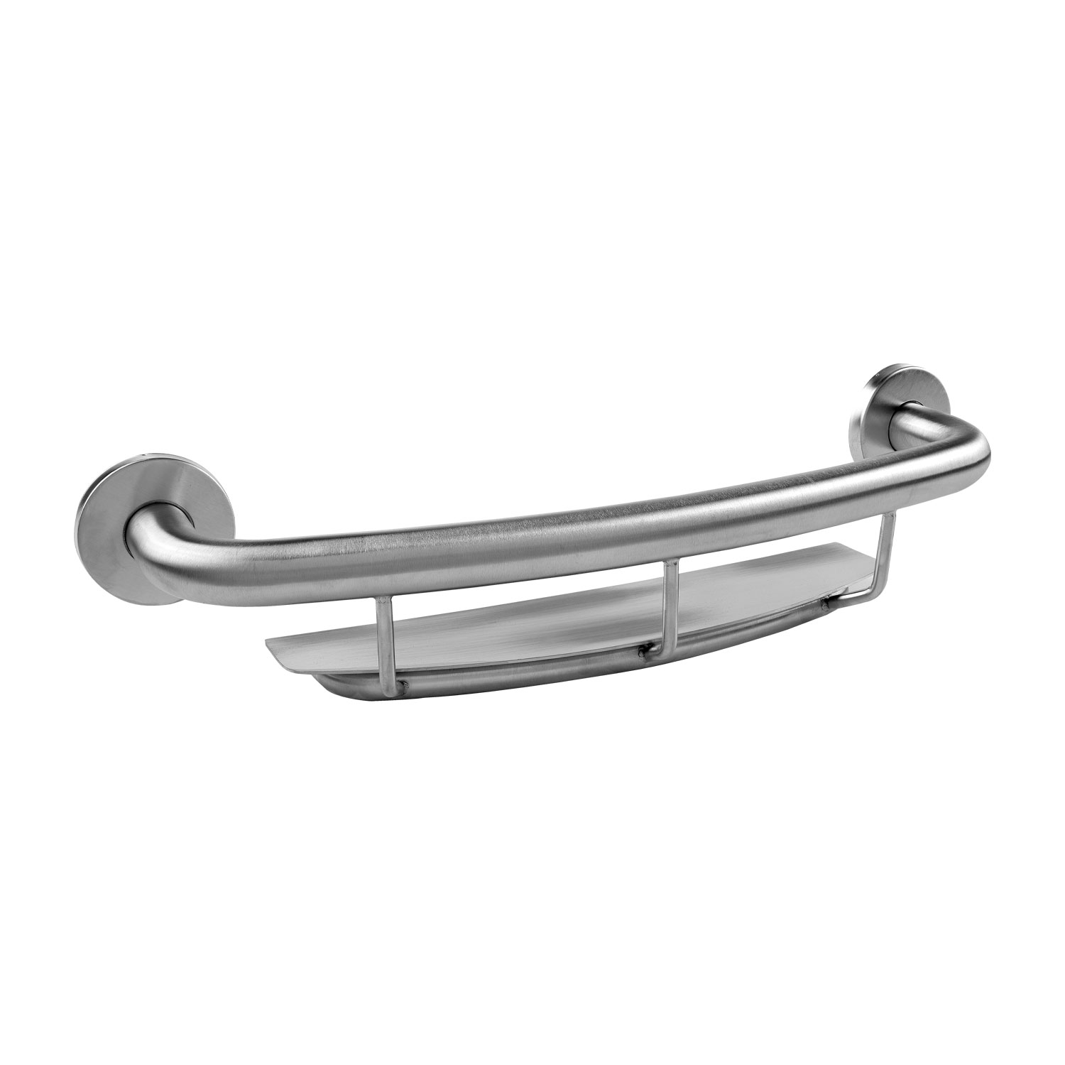 Grab Bar with Extra Storage Shelf