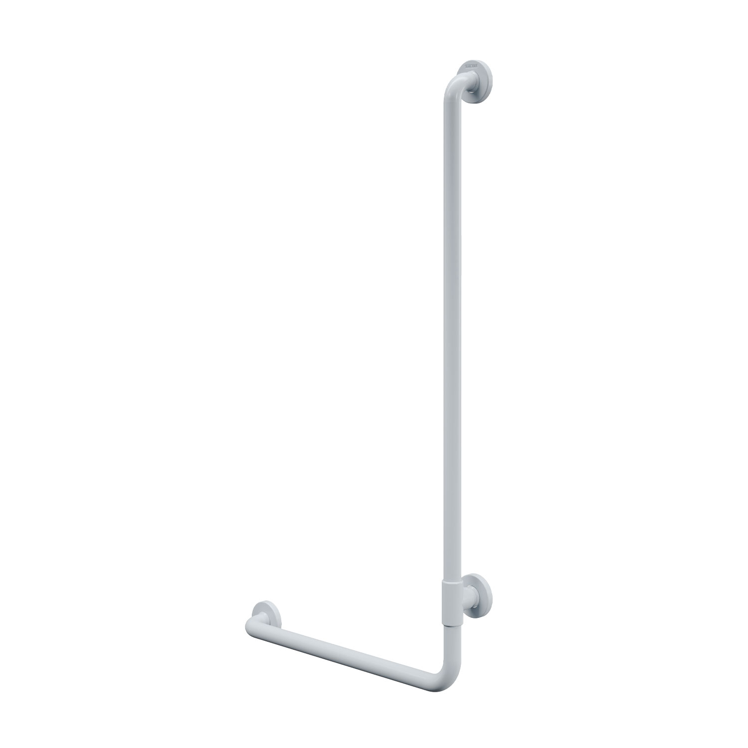 Sostegno di sicurezza ad "L", munito di porta doccetta