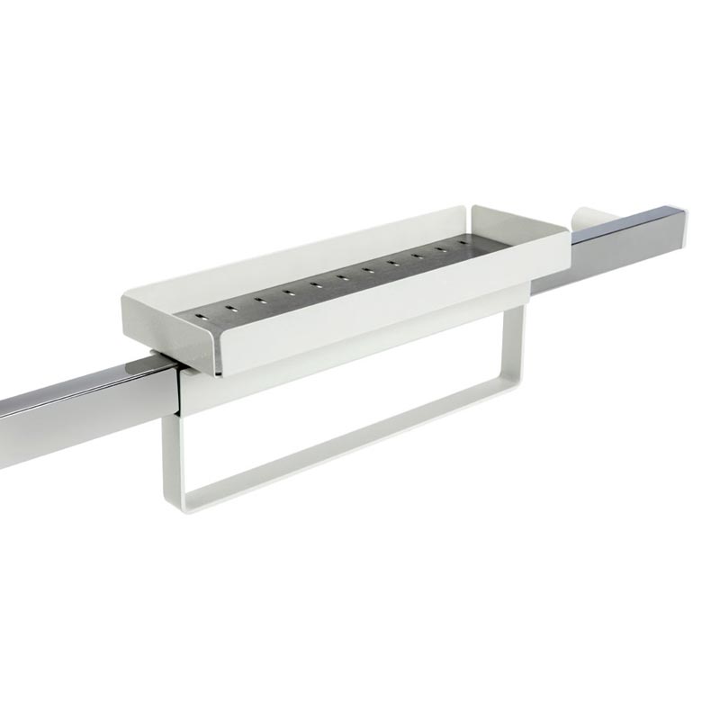 Family Series Multi-Functional Tray With Towel Holder