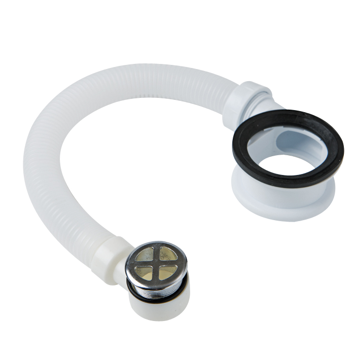 Kit troppo pieno per lavabo in pietra acrilica