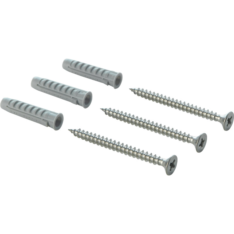 Kit 3 viti con tasselli di fissaggio