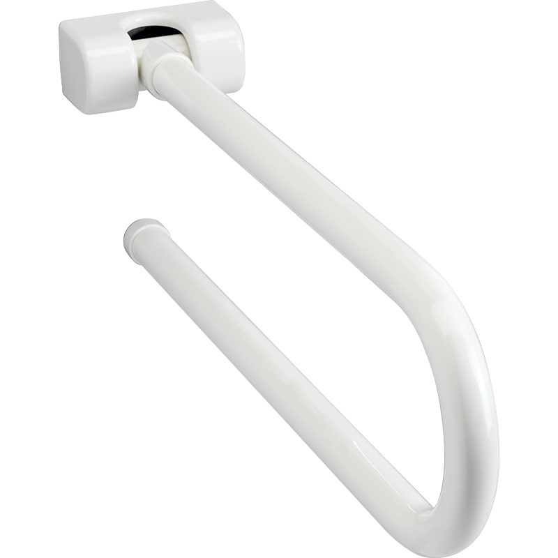 Folding safety grab bar