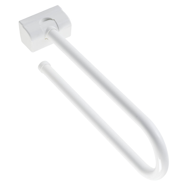Folding safety grab bar