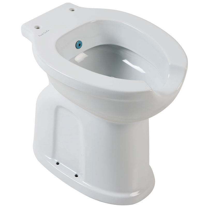 Vaso WC - bidet, con apertura frontale, con sifone integrato