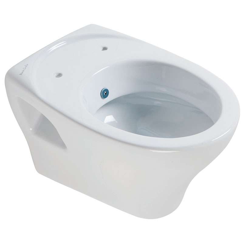 Vaso - bidet sospeso, munito di ugello erogatore per funzione bidet