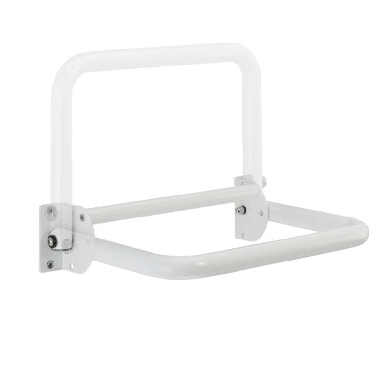 Stainless Steel Locking Support Grab Bar, White