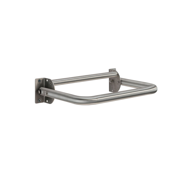 Stainless Steel Folding and Locking Support Grab Bar
