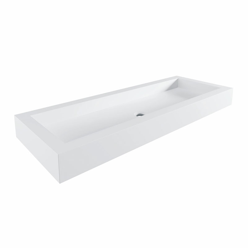 Lavabo con catino esteso