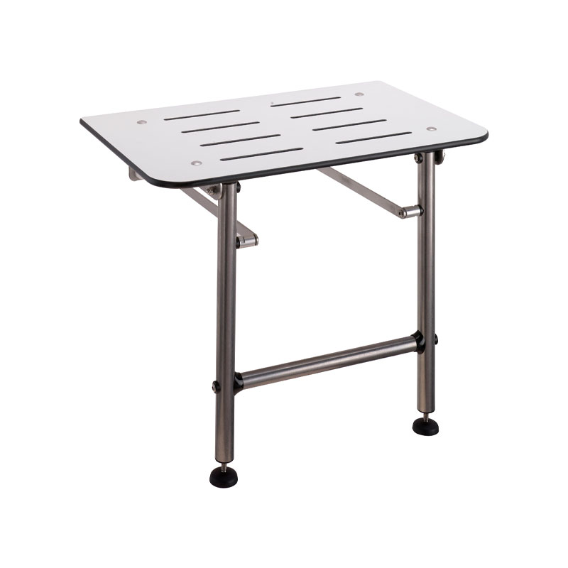 Shower Seat, Rectangle, Compact, HPL