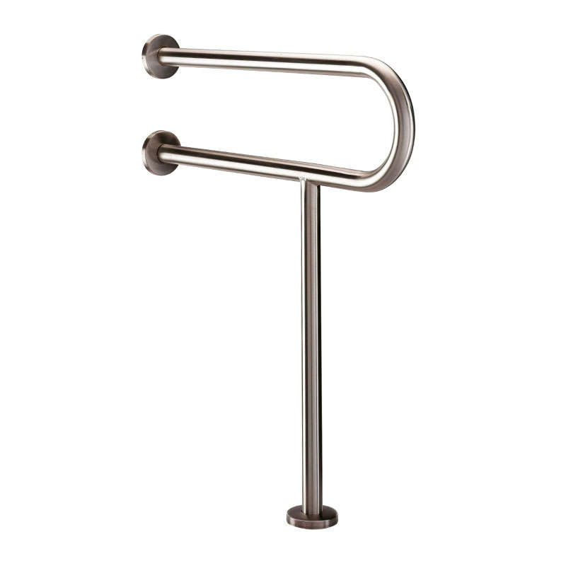 Stainless Steel Wall and Floor Mount Support Grab Bar