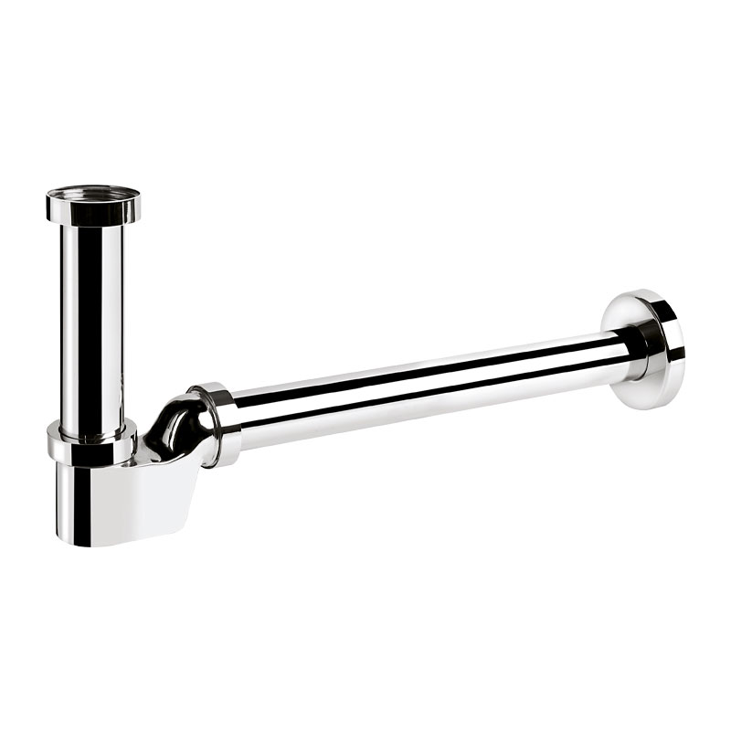Sifone per lavabo e bidet, corpo ribassato