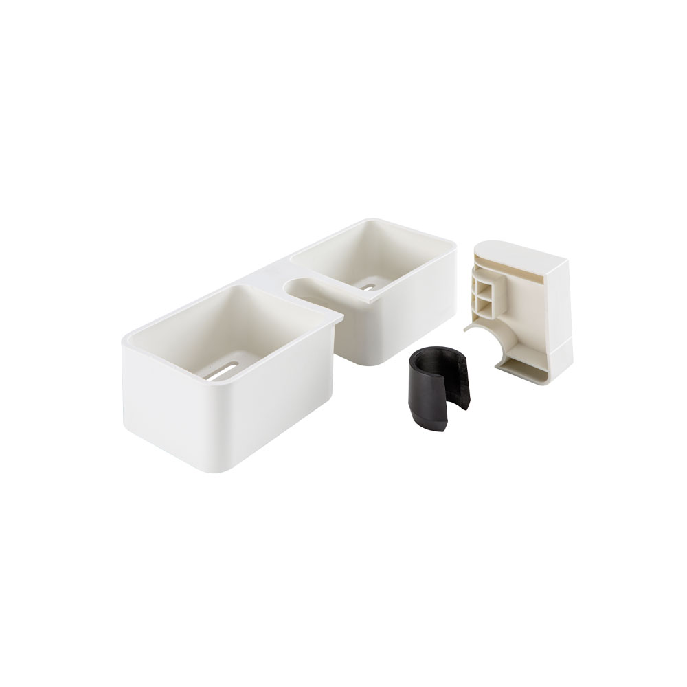 Storage container for grab bars