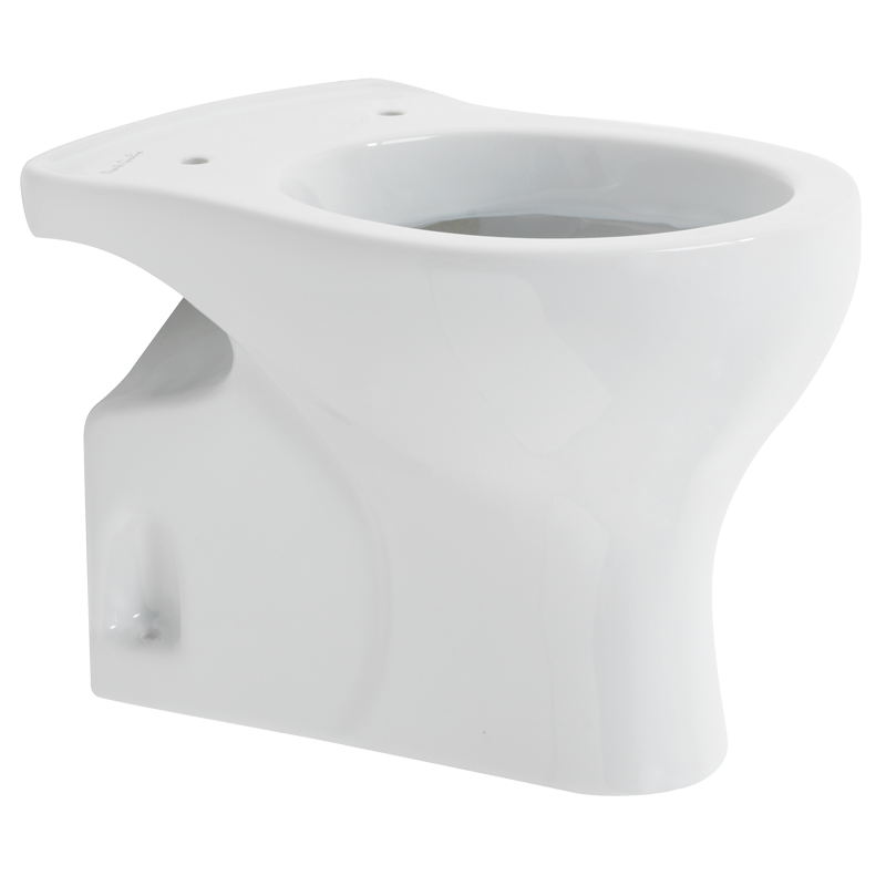 Toilet, kids’, with integrated drain connector