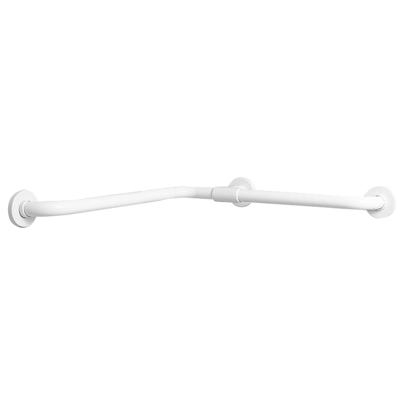 Corner Grab Bar, Vinyl Coated 
