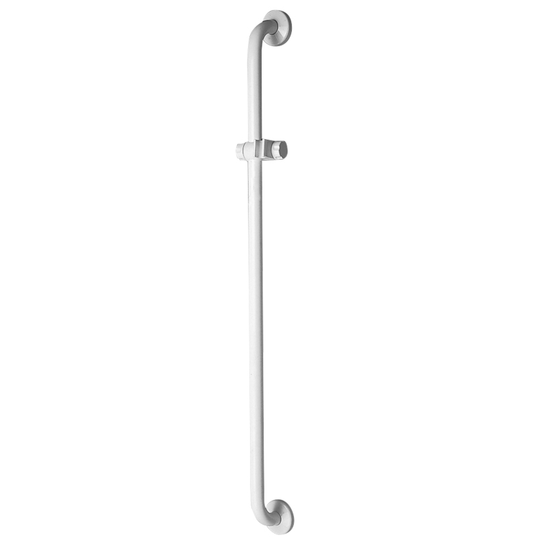 Maxima Vertical Straight Grab Bar with Adjustable Hand Shower Holder