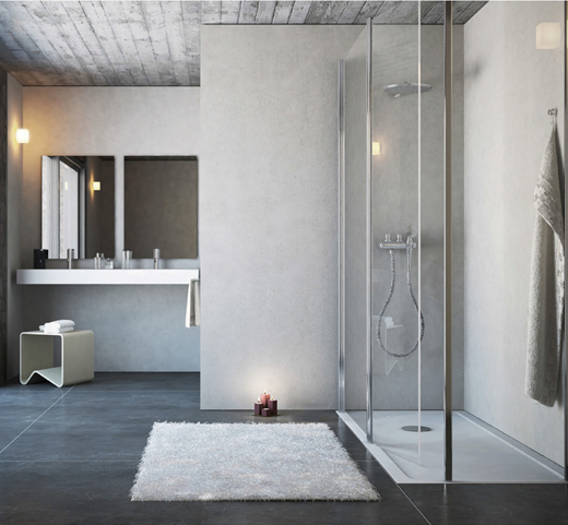 Bagno hotel, ambiente doccia