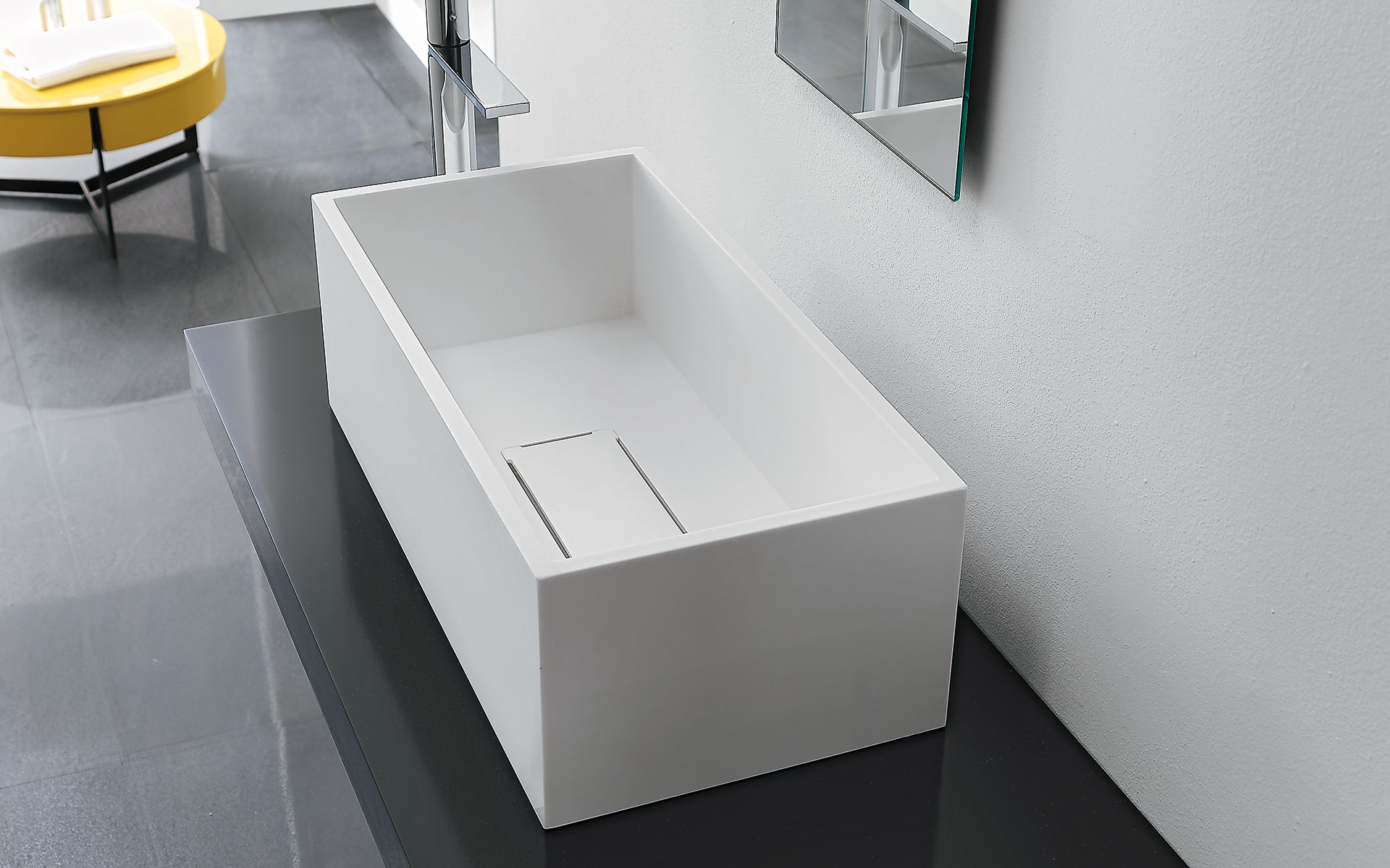 Ponte Giulio acrylic stone washbasin