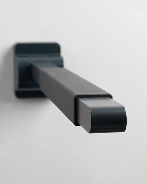 Graphite folding grab bar