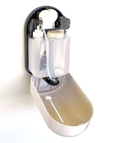 distributore touchless aperto