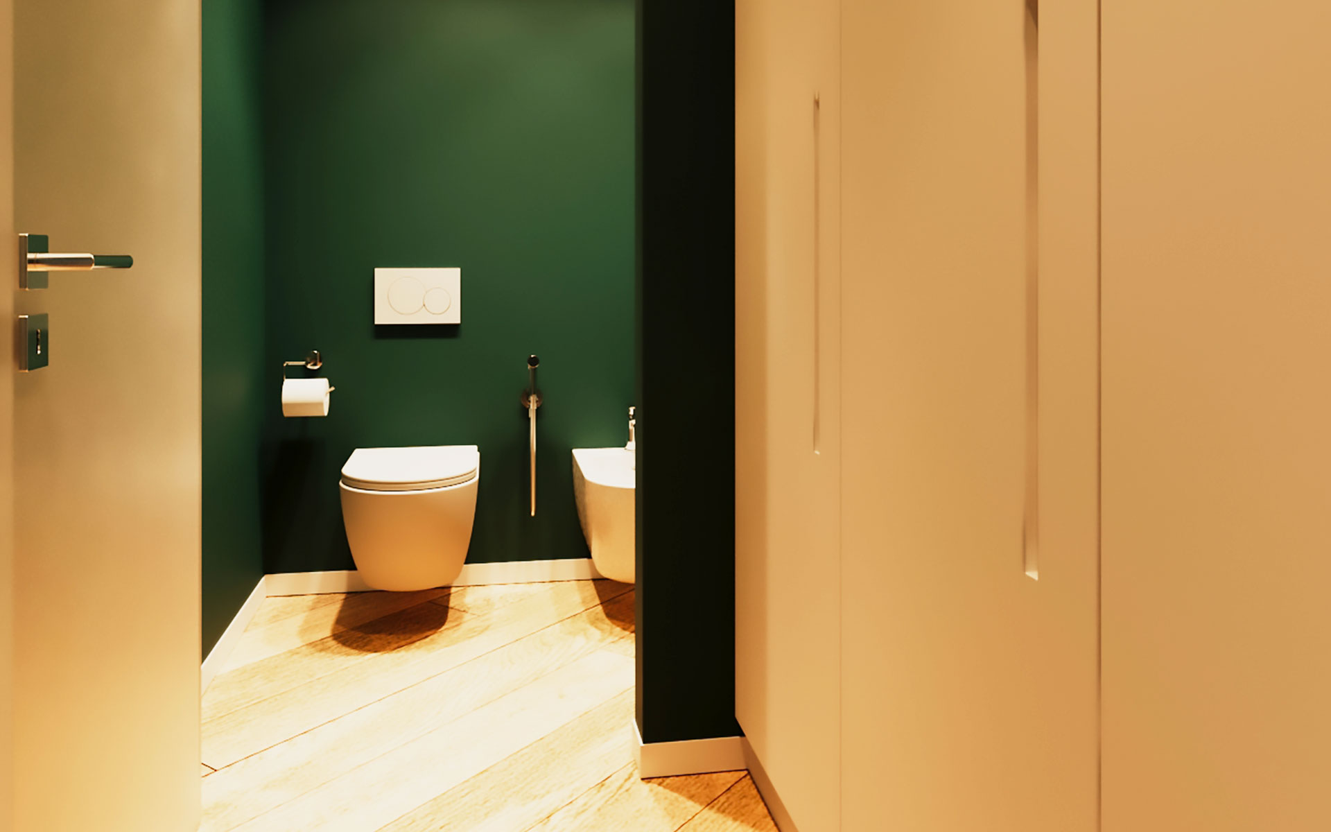zona vaso sanitario bagno hotel