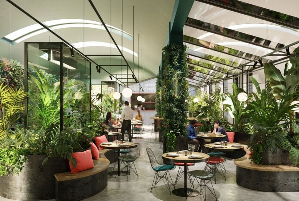 Verde funzionale all’interno