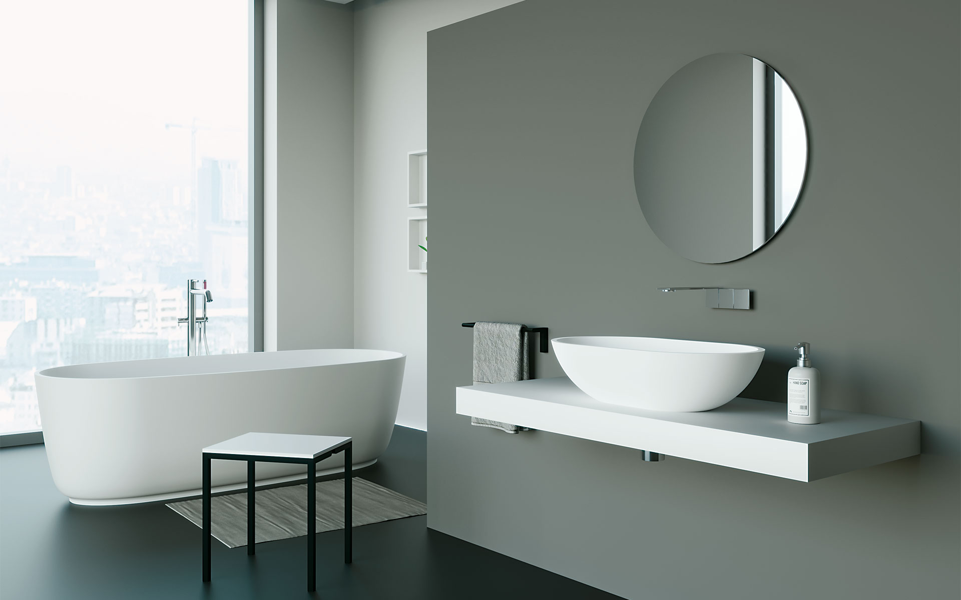 Bagno hotel di design