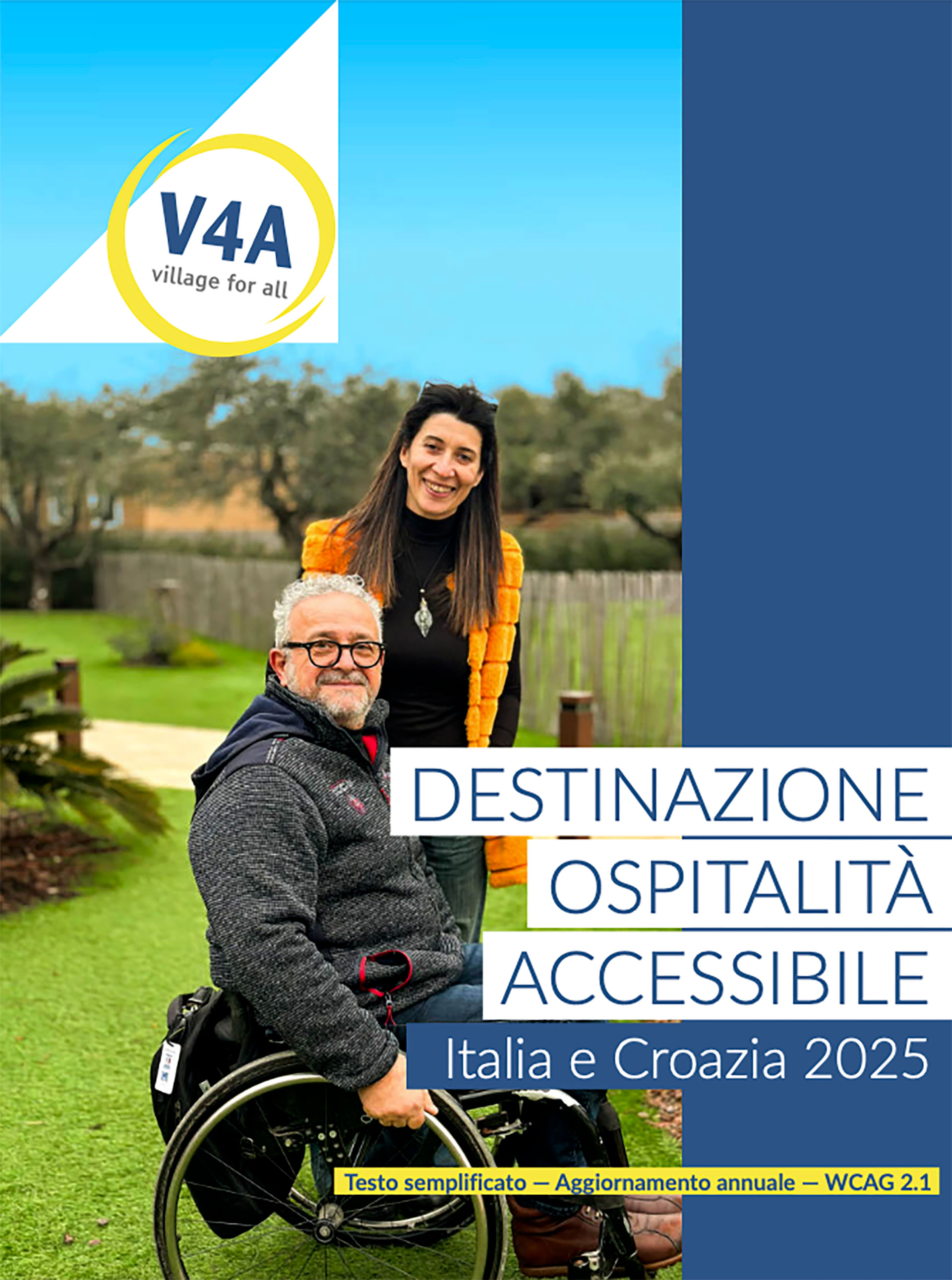 La Cover della guida Village for All Italia Croazia