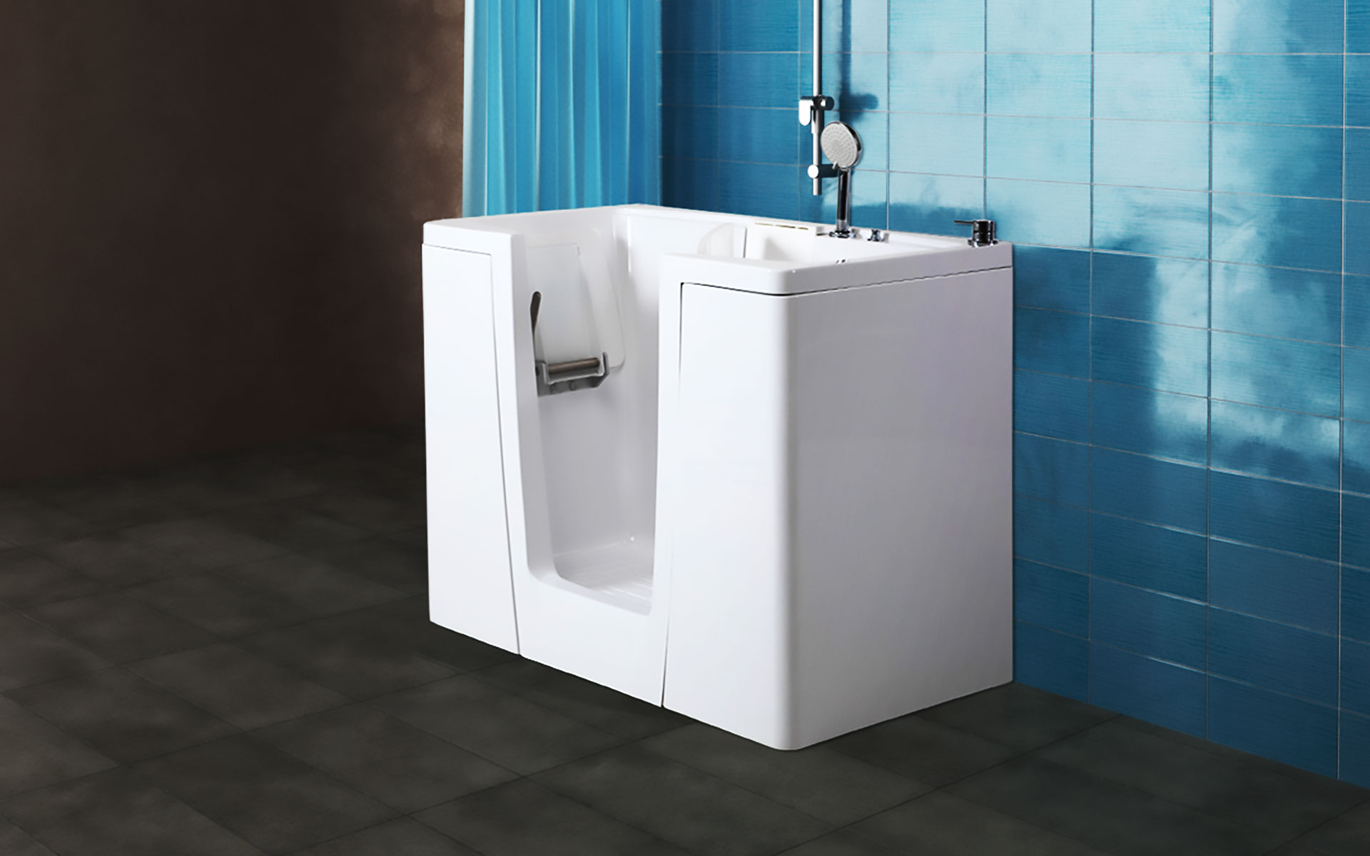 Vasca doccia con sportello linea 560 Evo