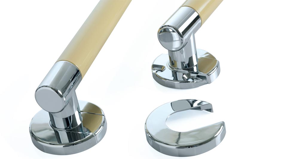 Showcases: Prestigio grab bars for a stylish bathroom