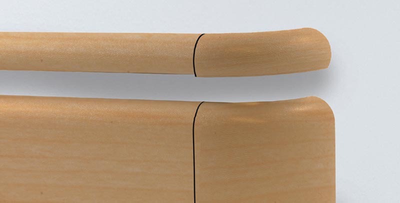 Protezioni murali, le finiture del corrimano