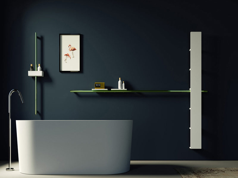 hug, grab bars for a safe bathroom