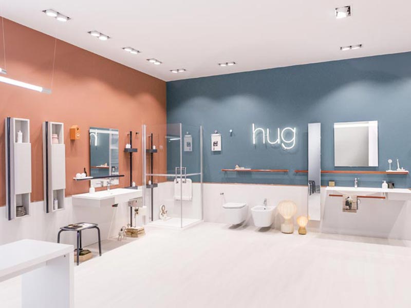 Hug, the new bathroom collection from Ponte Giulio