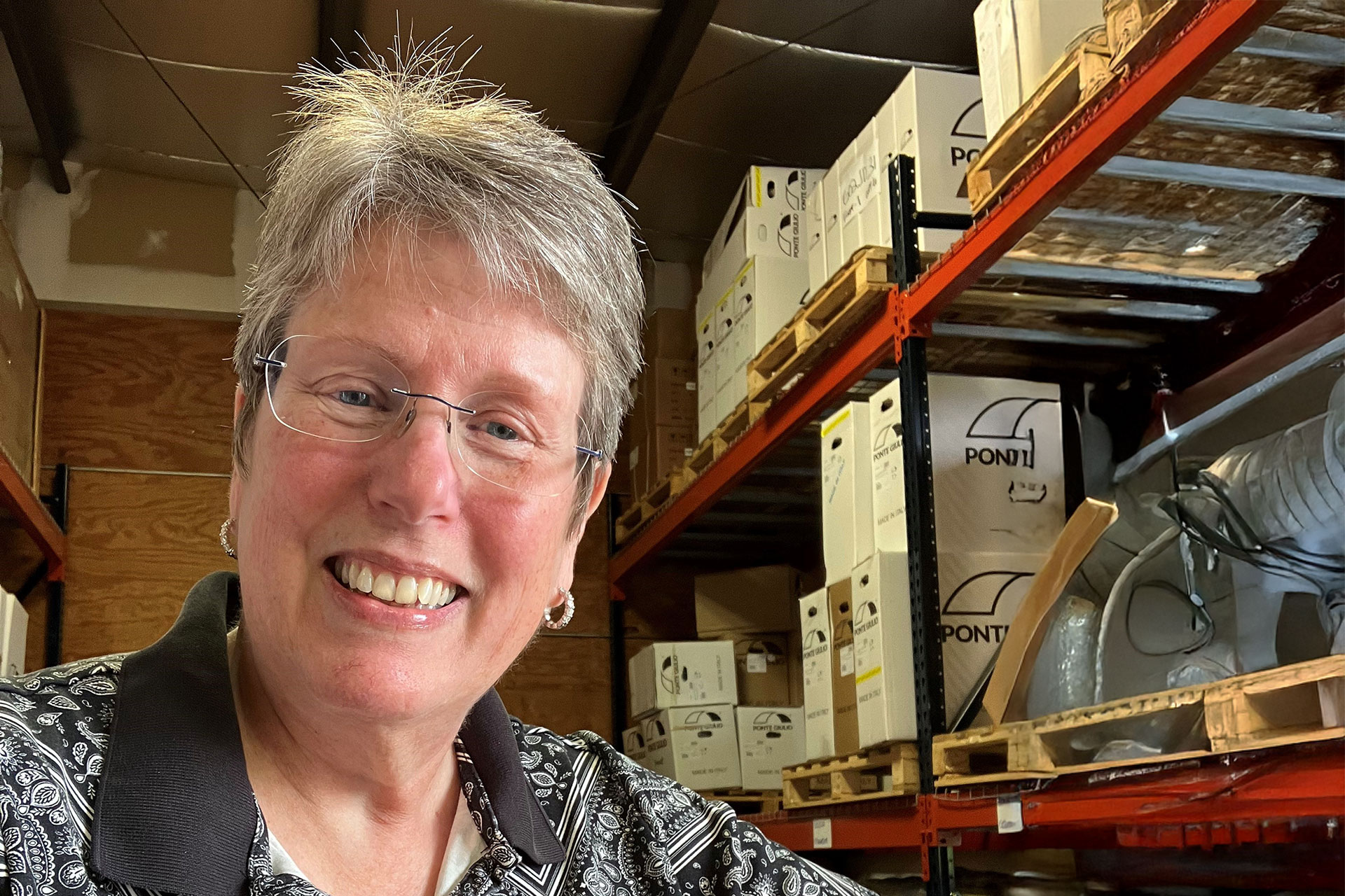 Becky Dowd Wright, Division Manager of Ponte Giulio USA