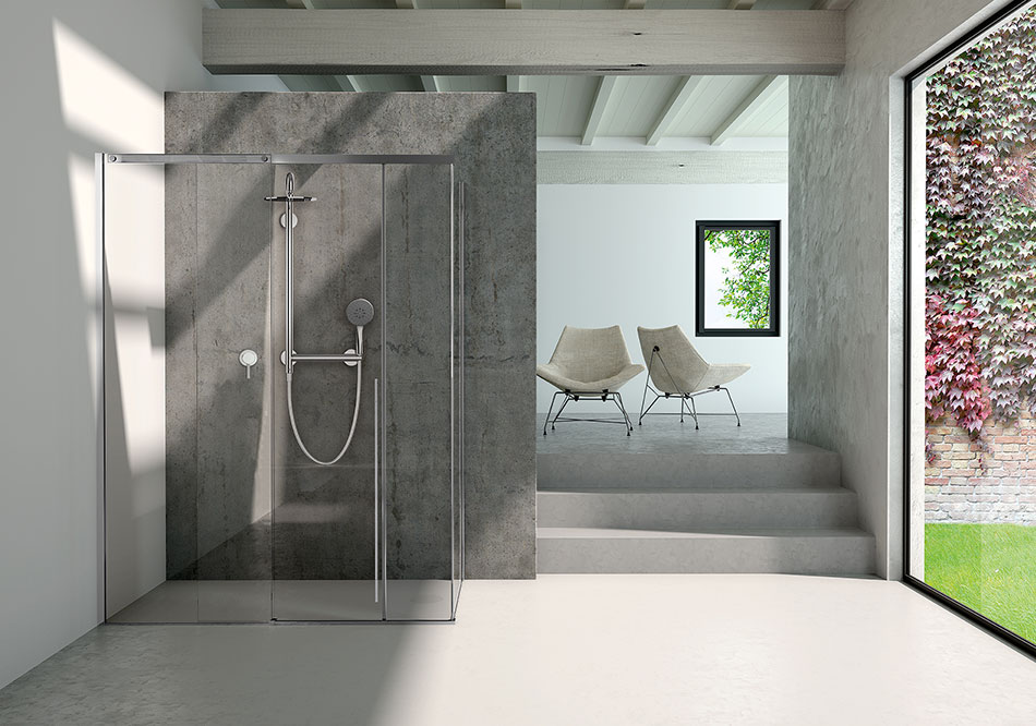 SOLO shower, new product at Cersaie 2019