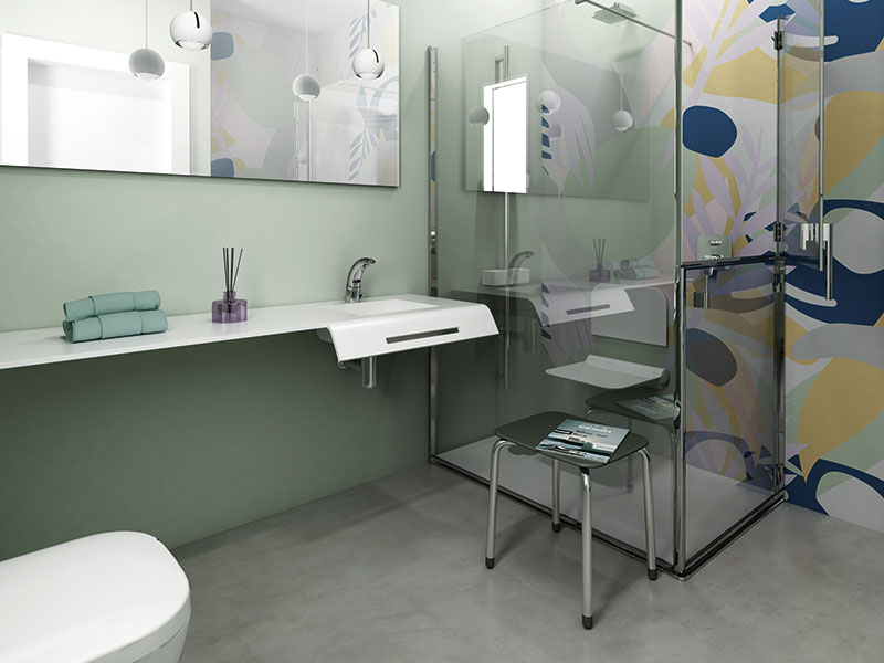 ambiente bagno albergo per famiglia