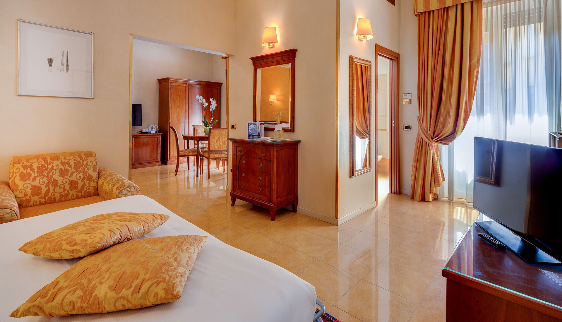 camera albergo Galles