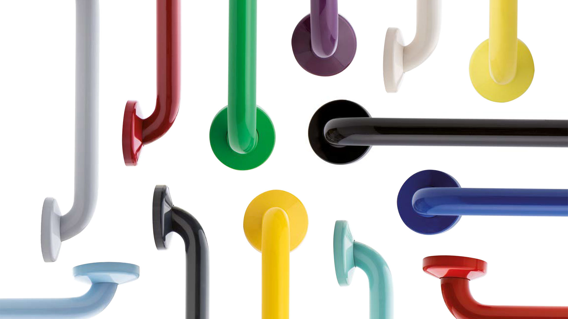 Ponte Giulio coated grab bars