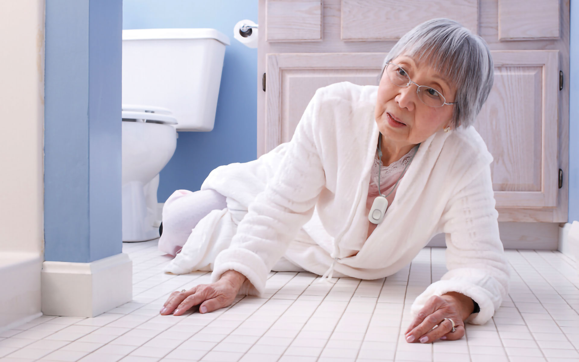 Safe bathrooms for elderly people