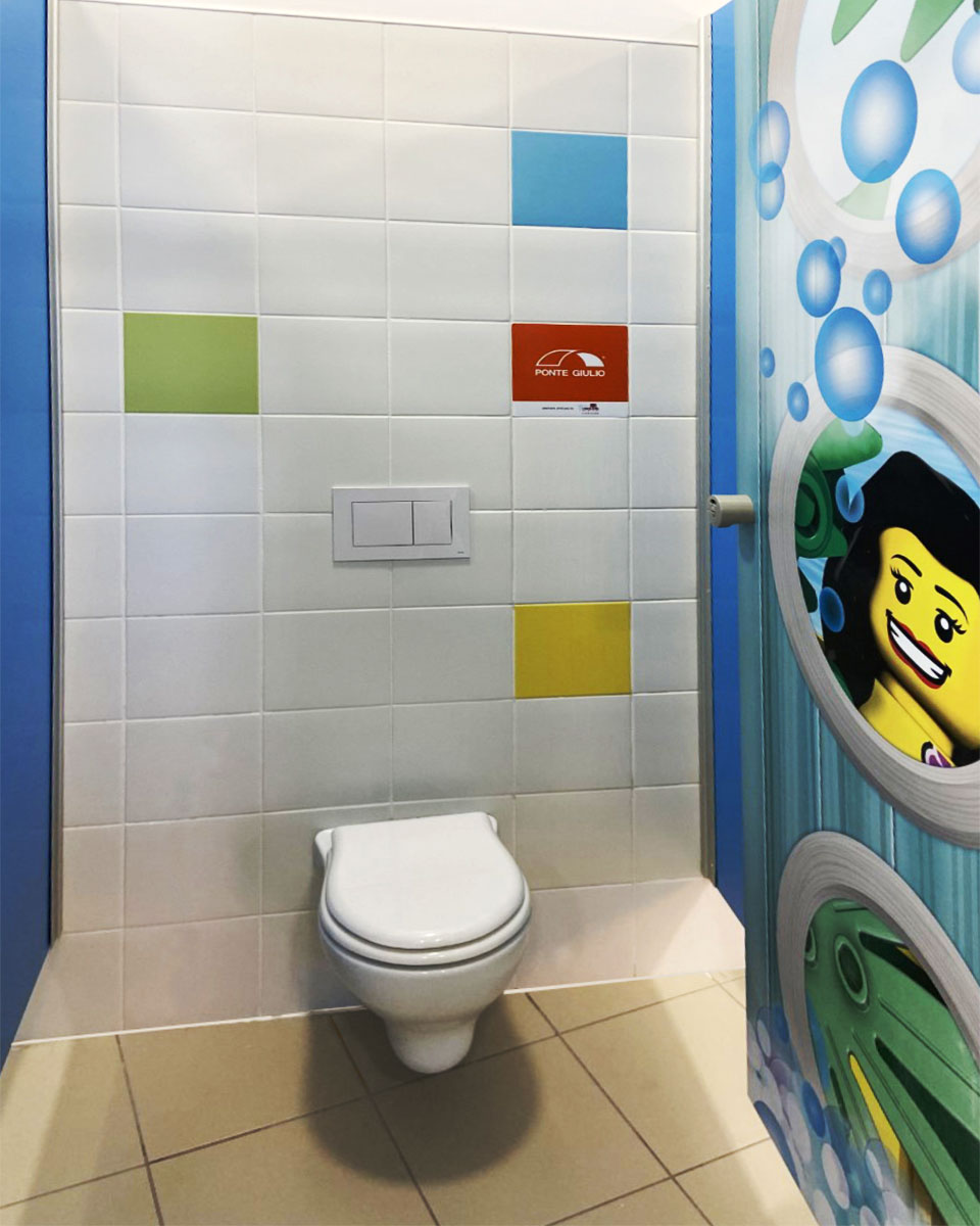 Wc bambino Ponte Giulio per Legoland