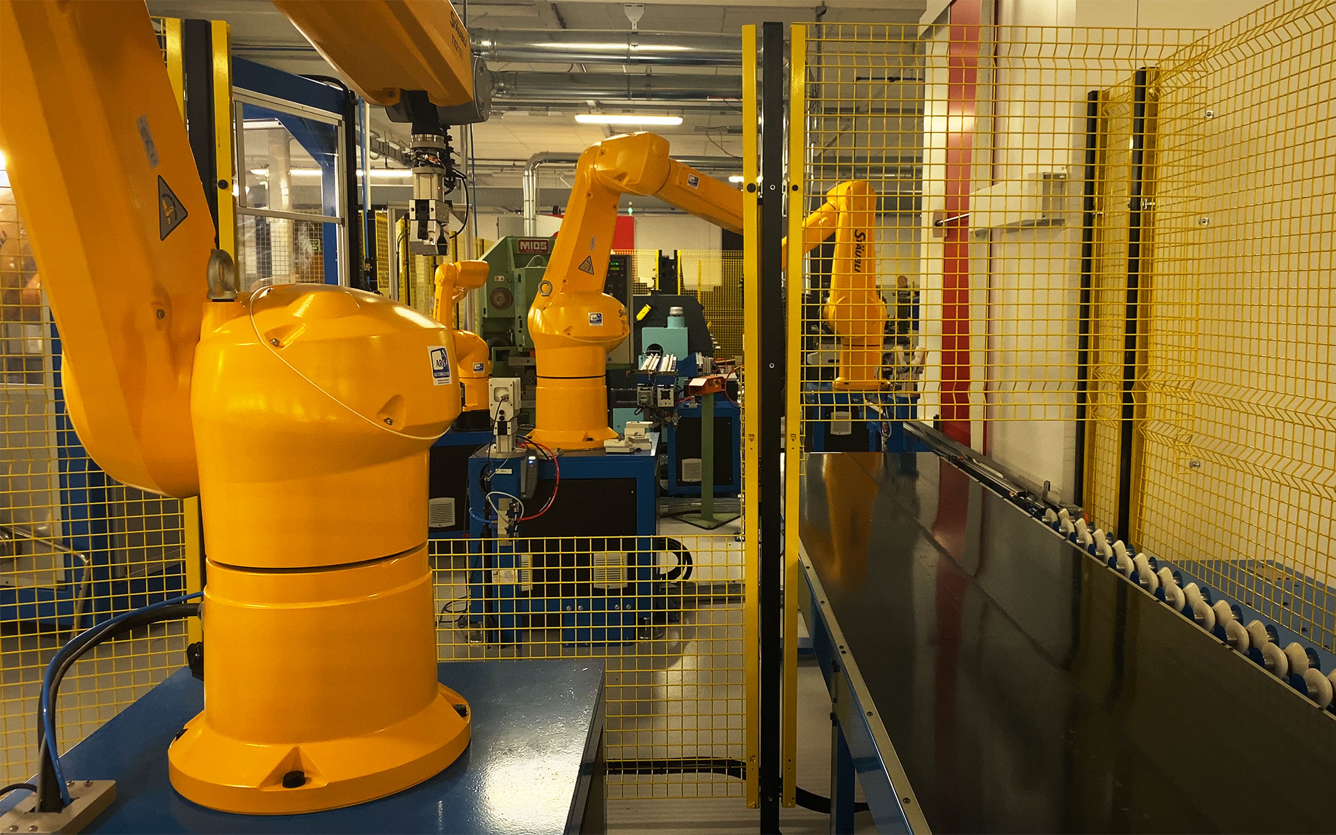 La nuova linea robotizzata Ponte Giulio