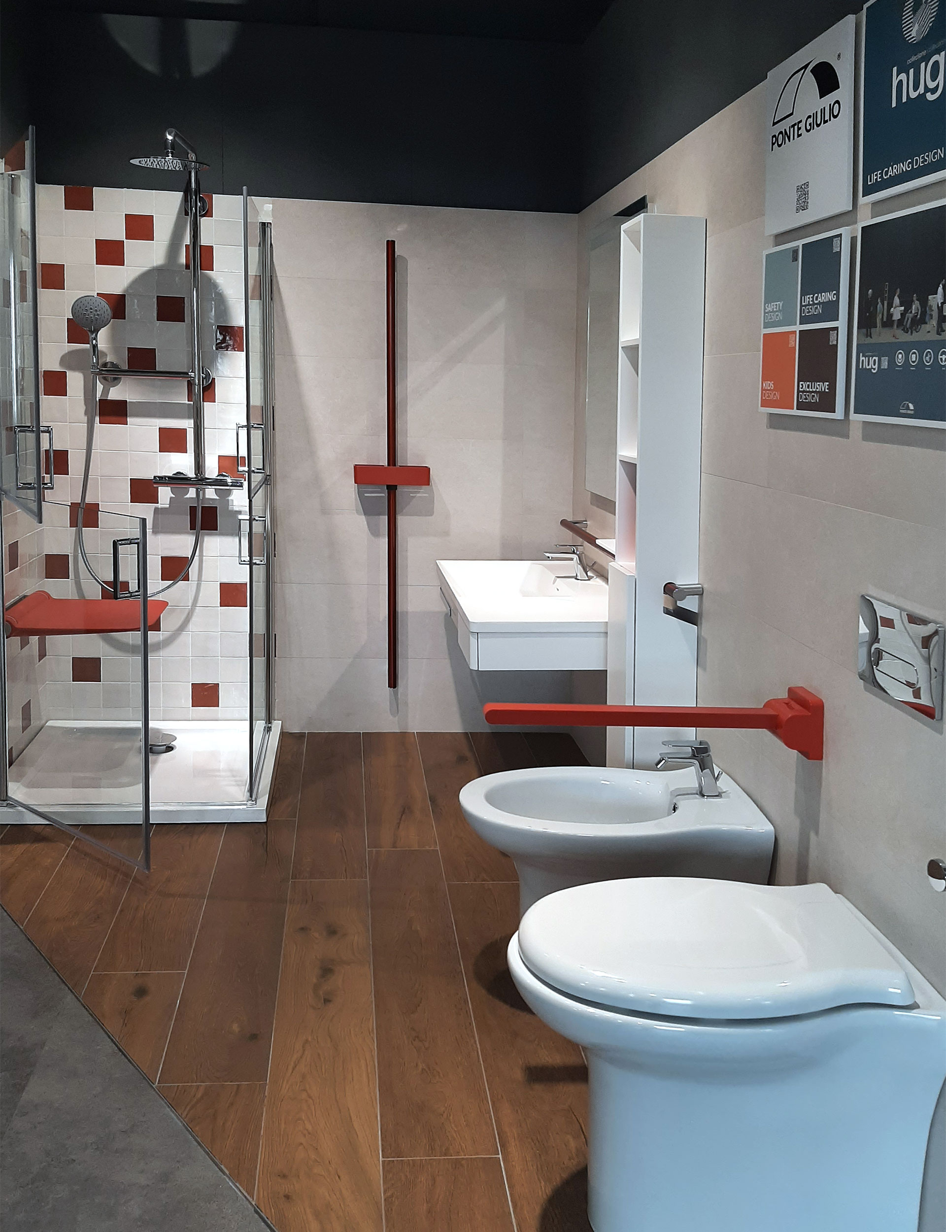 Sanitari più alti in mostra a Novara