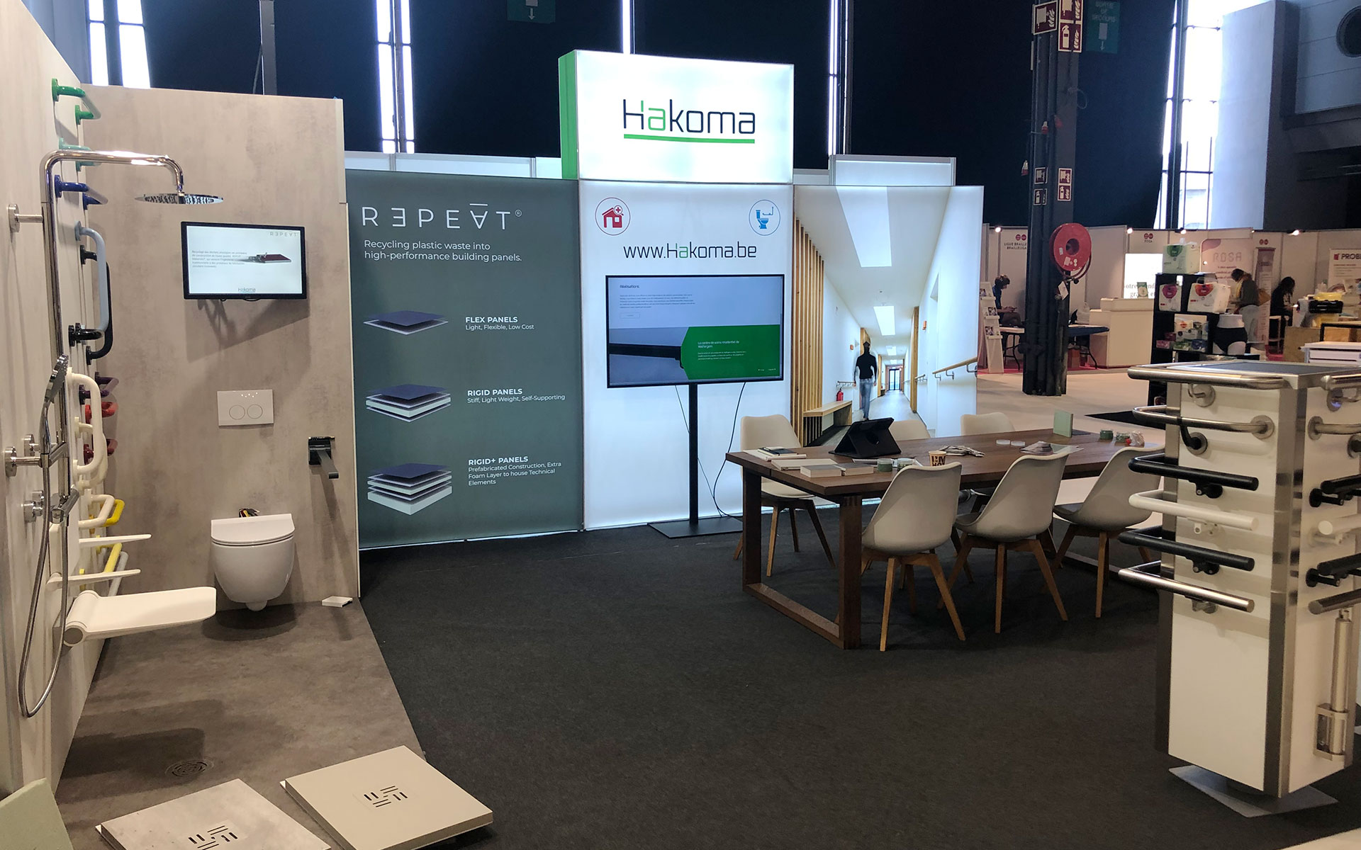 Hakoma and ponte giulio at namur expo
