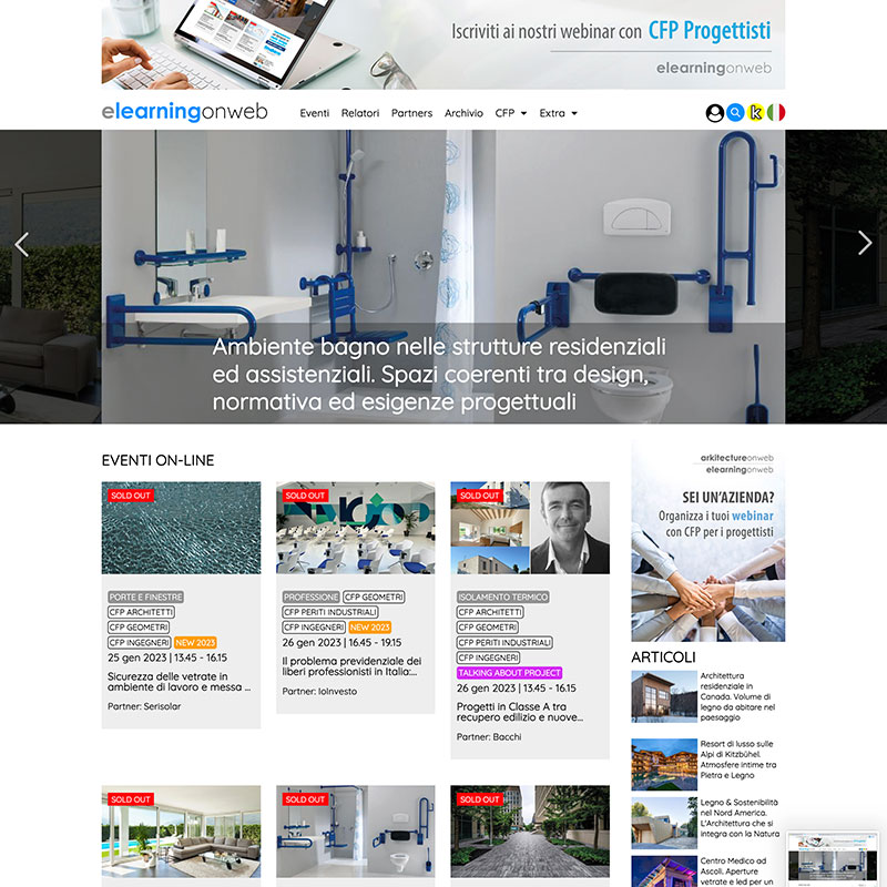 Un Webinar Ponte Giulio sul bagno sicuro