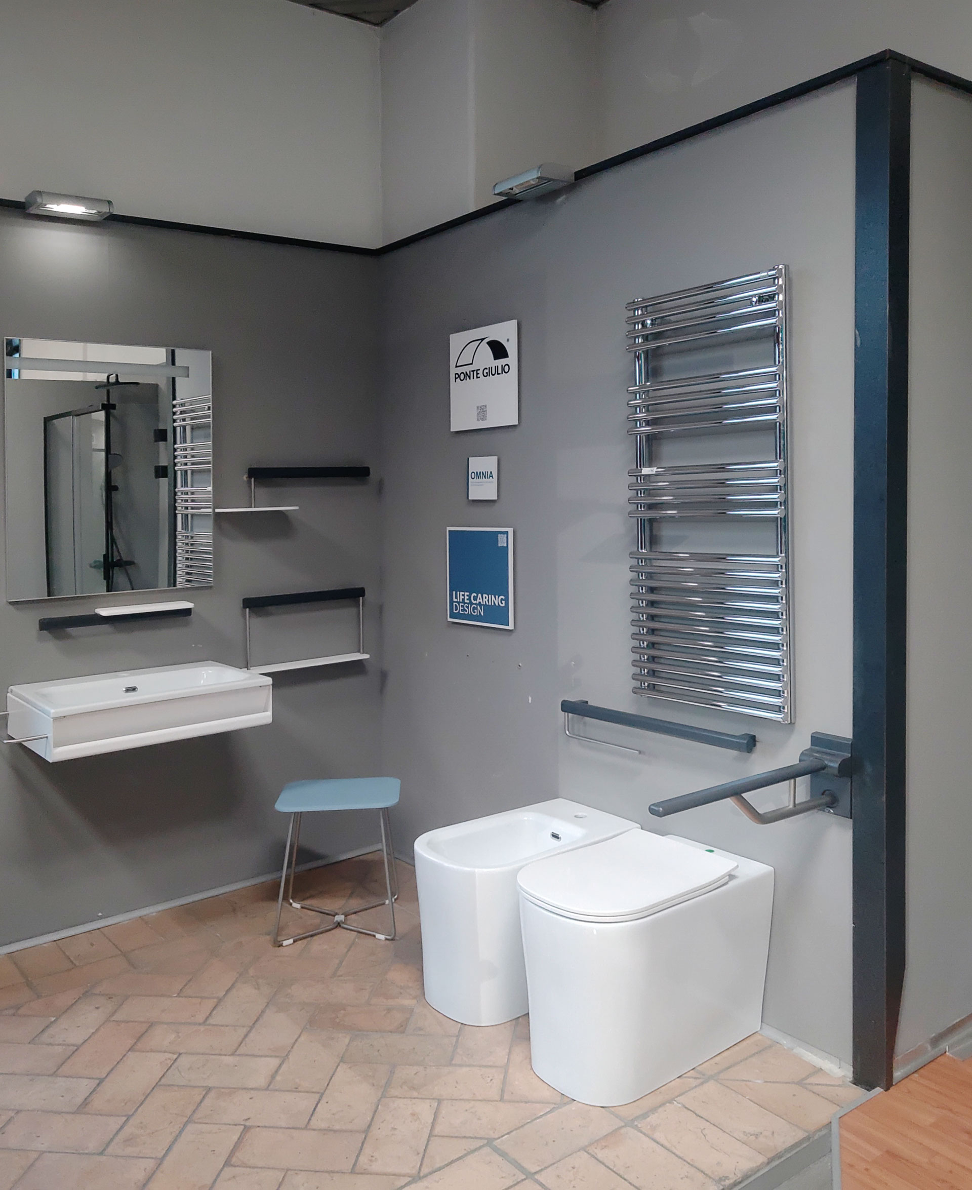 Lavabo, ausili ed accessori Omnia presso Centro Gamma